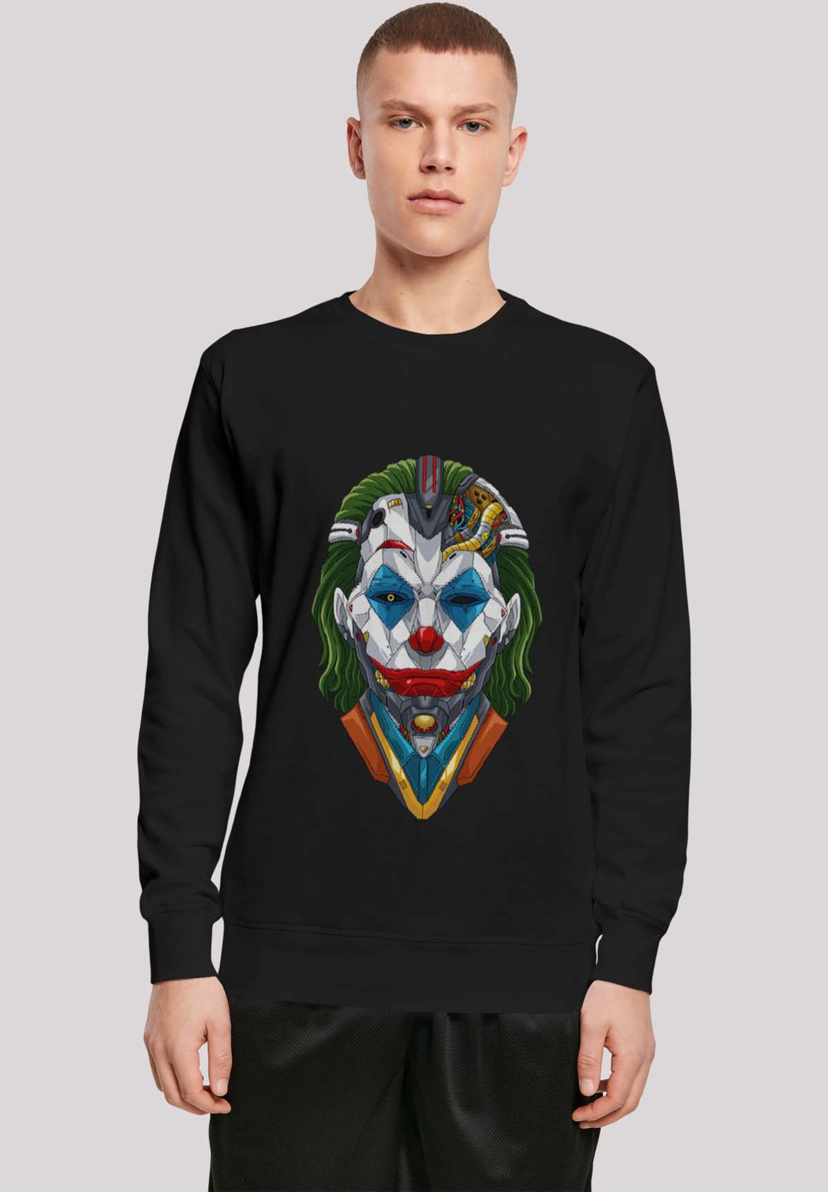 толстовка»Sweatshirt `Cyberpunk Joker`«