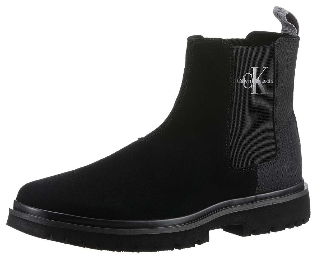 ботинки челси EVA MID CHELSEA BOOT SUEDE