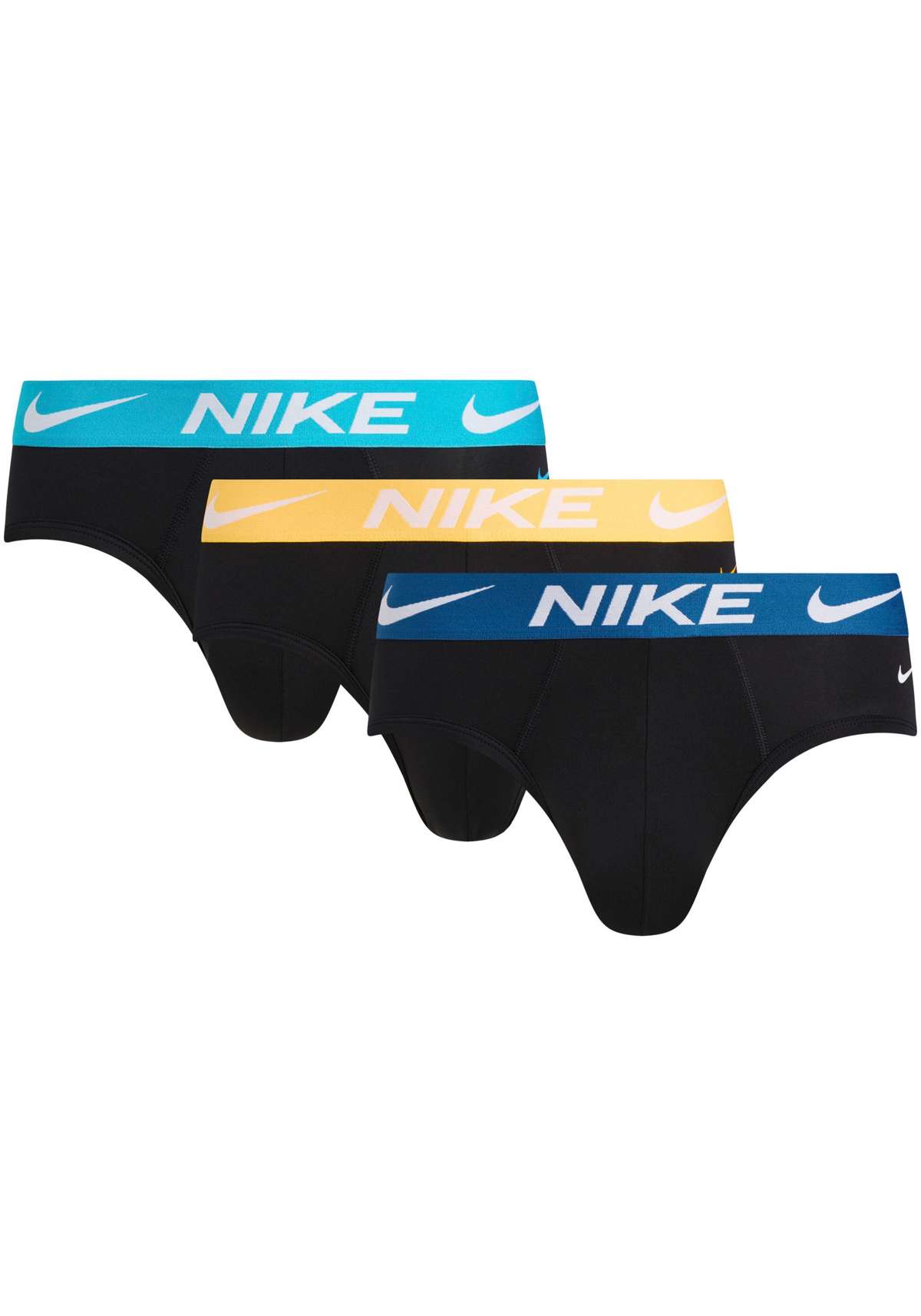 Хипстеры, (упаковка, 3 шт., 3 шт.), с эластичным поясом с логотипом NIKE