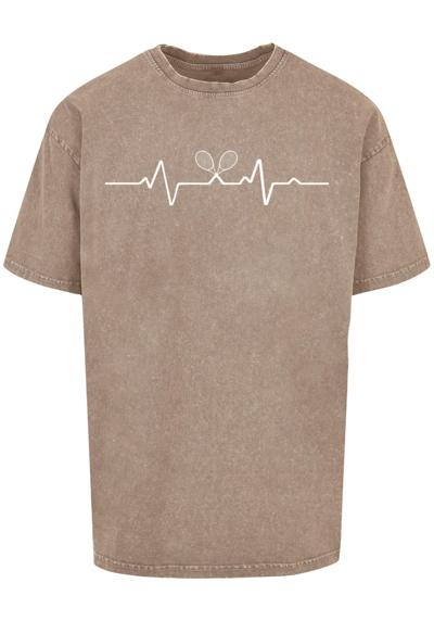 футболка Herren Tennis Beats Acid Washed Oversized Tee