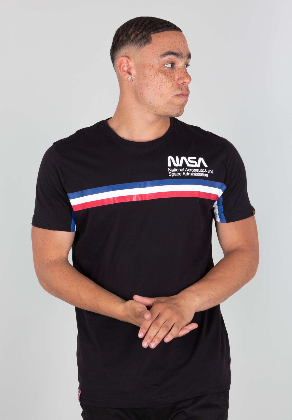 футболка»Men - T-Shirts NASA ISS T«