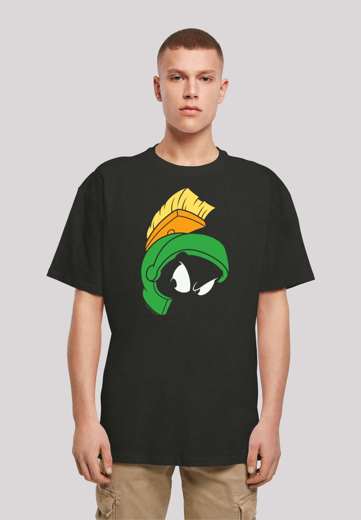 футболка»Looney Tunes Marvin The Martian Face«