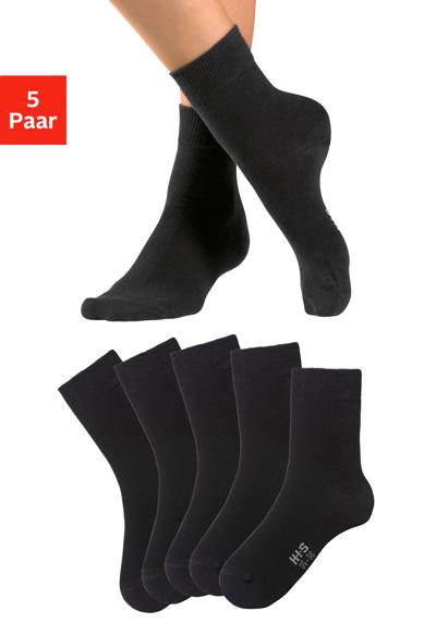 Базовые носки (упаковка 5 пар) с особо мягкими манжетами.