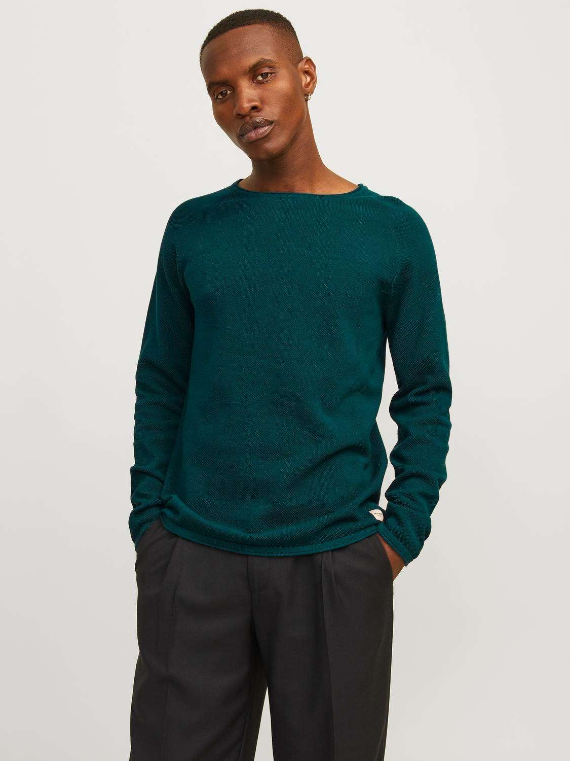 Свитер с круглым вырезом JJEHILL KNIT CREW NECK NOOS