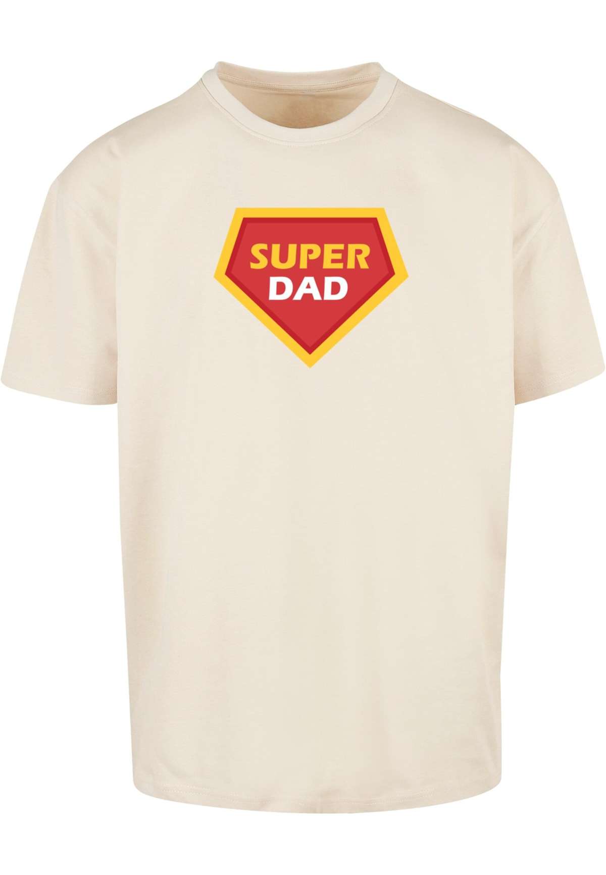 футболка»Herren Fathers Day - Super dad Heavy Oversize Tee«