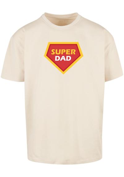 футболка»Herren Fathers Day - Super dad Heavy Oversize Tee«