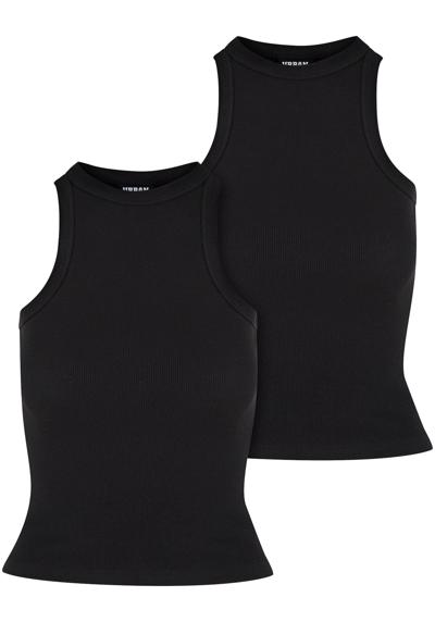 Мышечная рубашка Urban Classics Ladies Racer Back Rib Top 2-Pack