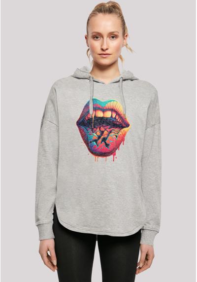 Толстовка с капюшоном Drooling Lips OVERSIZE HOODIE