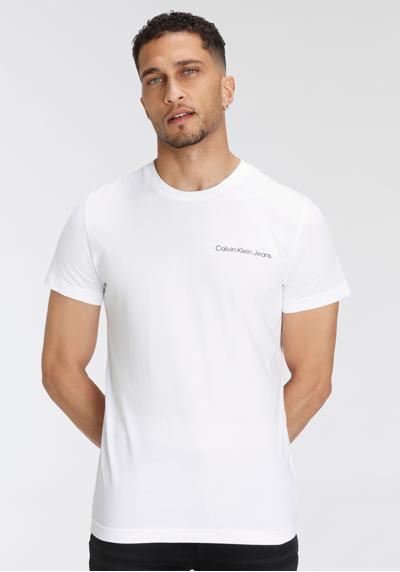 Футболка с надписью-логотипом CHEST INSTITUTIONAL SLIM TEE