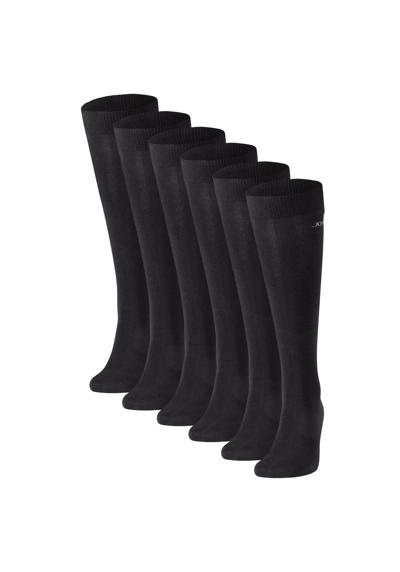 Носки Socken Unisex premium essential cotton Knee High 6p 6er Pack