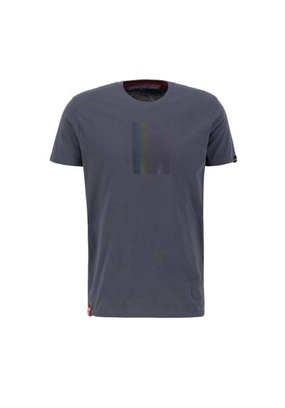 футболка Men - T-Shirts Rainbow Reflective Label T