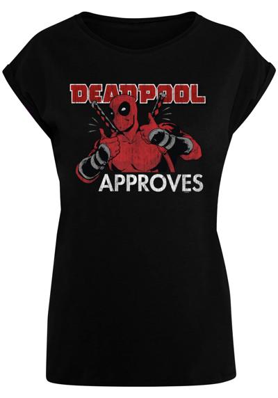 футболка »Damen Ladies Deadpool - Approves T-Shirt«