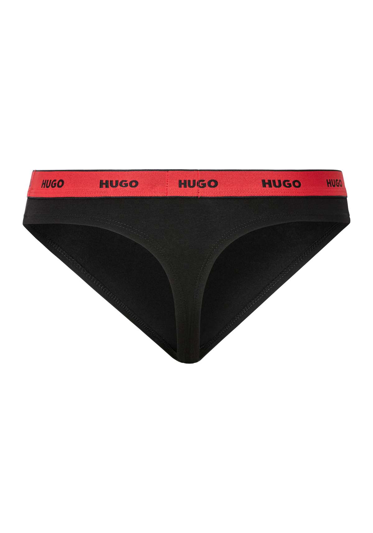 Стринги с надписью BOSS на поясе. THONG STRIPE PYP 10