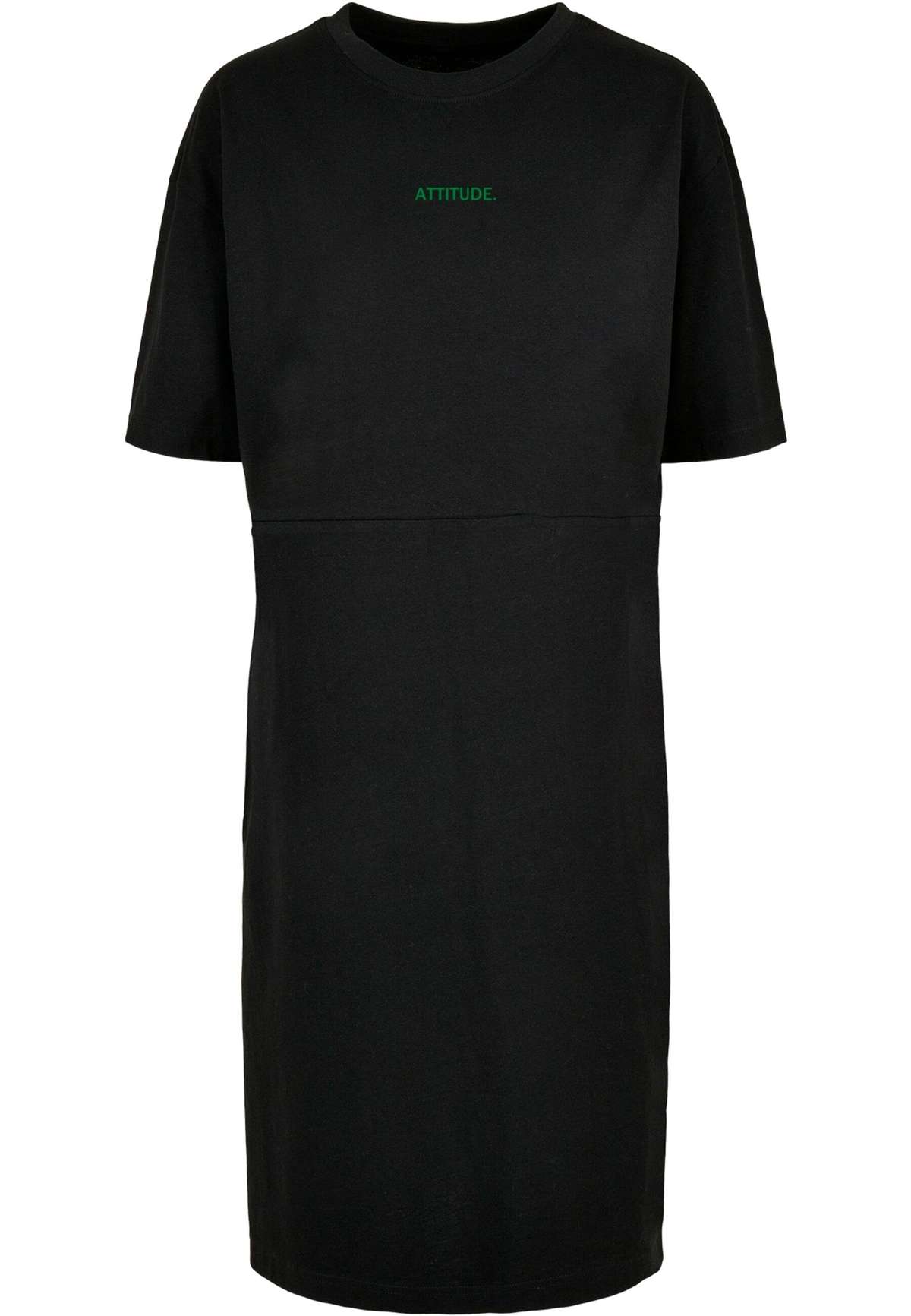 Платье-рубашка Damen Ladies Attitude Oversized Slit Tee Dress