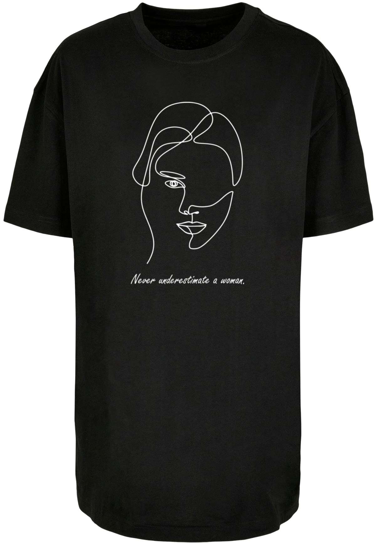 футболка »Damen Ladies WD - Woman Figure Oversized Boyfriend Tee«