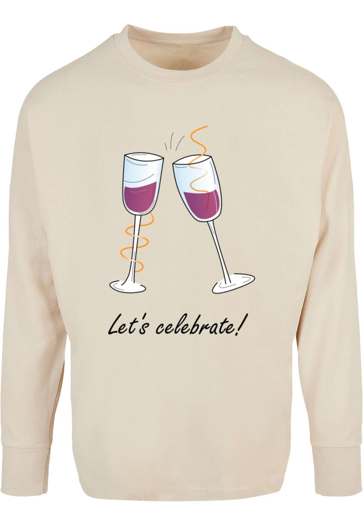 Длинный рукав Herren Lets celebrate Oversized Longsleeve