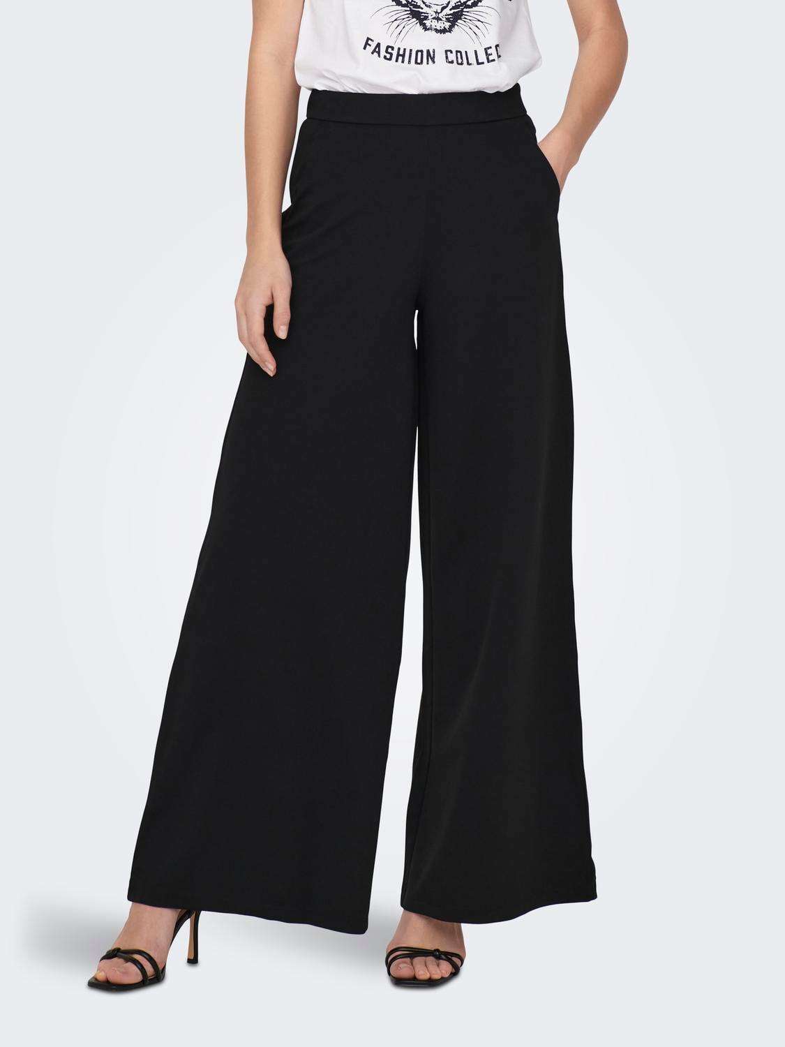 Брюки из джерси TANJA LIFE WIDE FLOWY PANT JRS NOOS