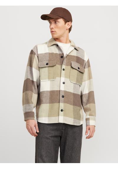 Рубашка с длинными рукавами и нагрудными карманами JJEBRADLEY OLLIE OVERSHIRT LS NOOS