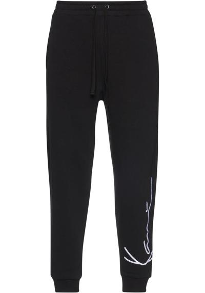 Тканевые брюки»Herren KKMQ12007 SIGNATURE RETRO SWEATPANTS BLK«