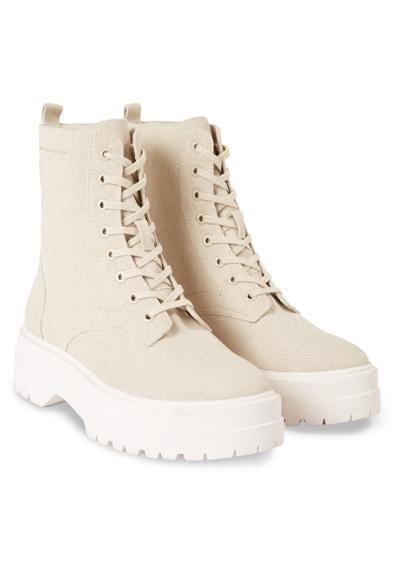 Ботинки на шнуровке и профильной подошве»FEMININE ESSENTIAL CANVAS BOOT«