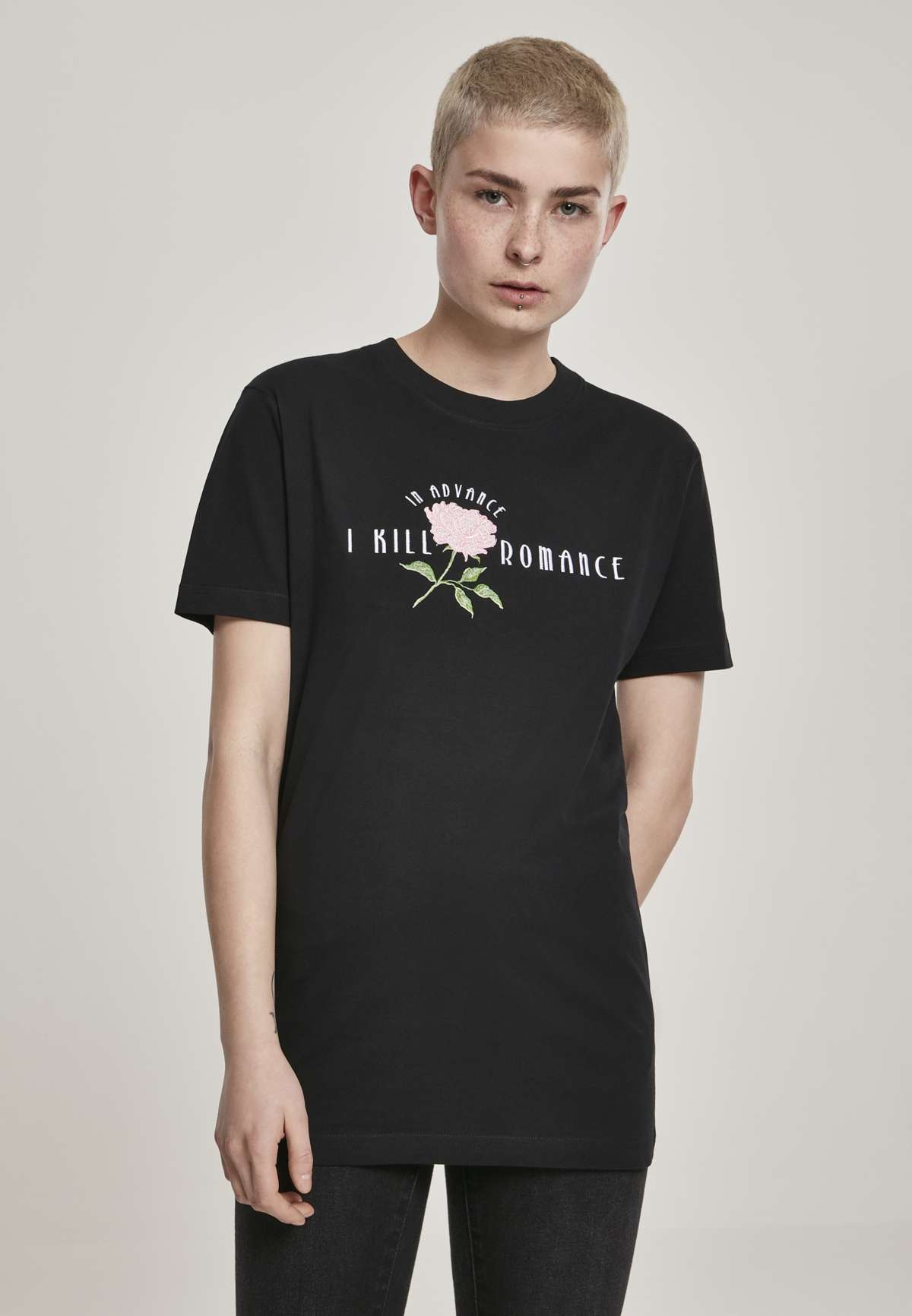 Рубашка с коротким рукавом »Damen Ladies Kill romance Tee«