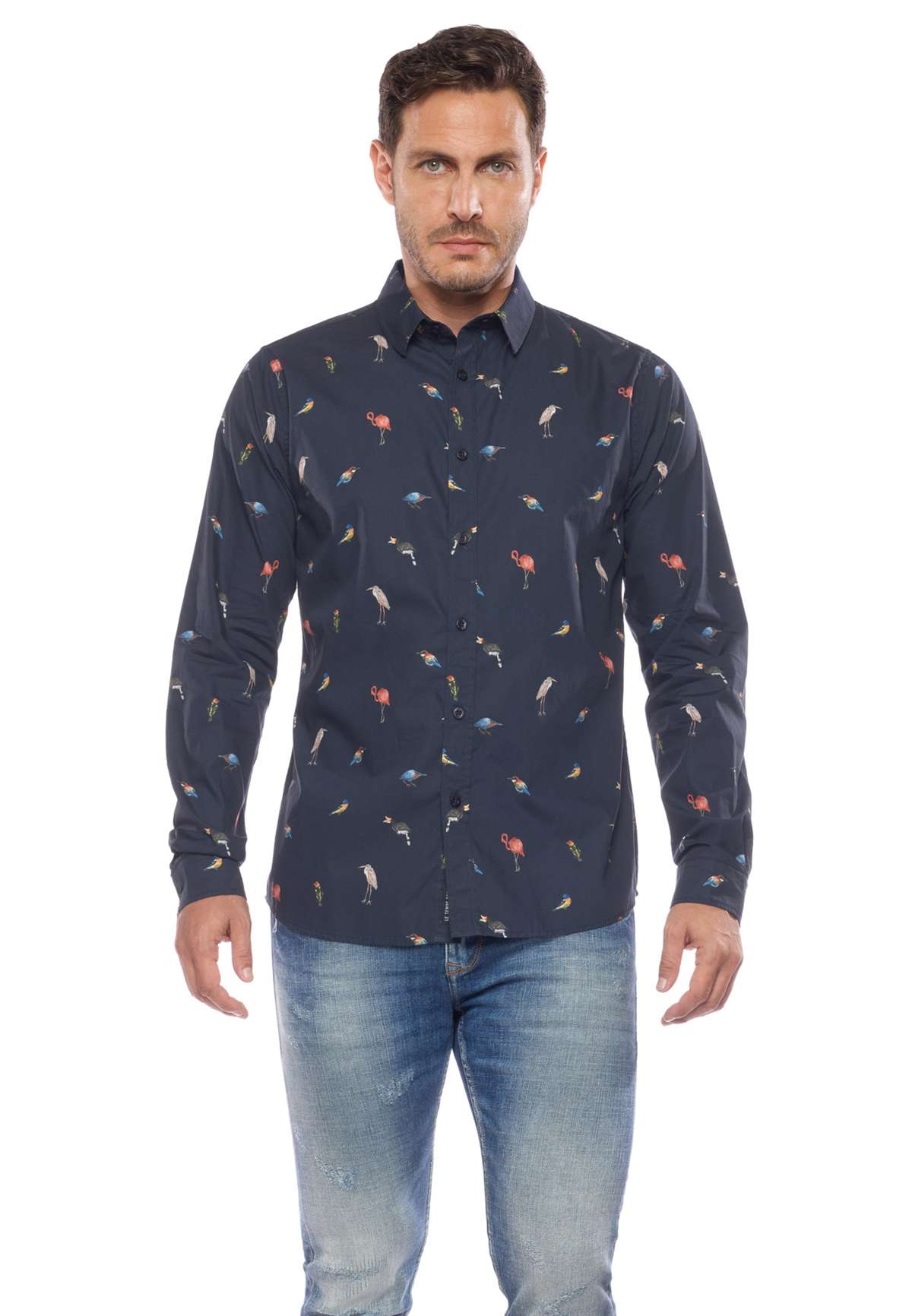 Рубашка с длинным рукавом и... CHEMISE HOMME BIRDY (MANCHE LONGUE) /SHIRT MAN BIRDY (LONG SLEEVE)