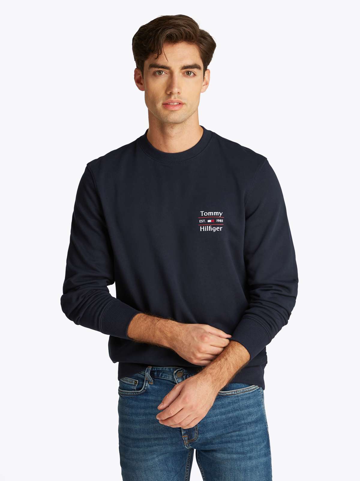 толстовка HILFIGER STACK SWEATSHIRT