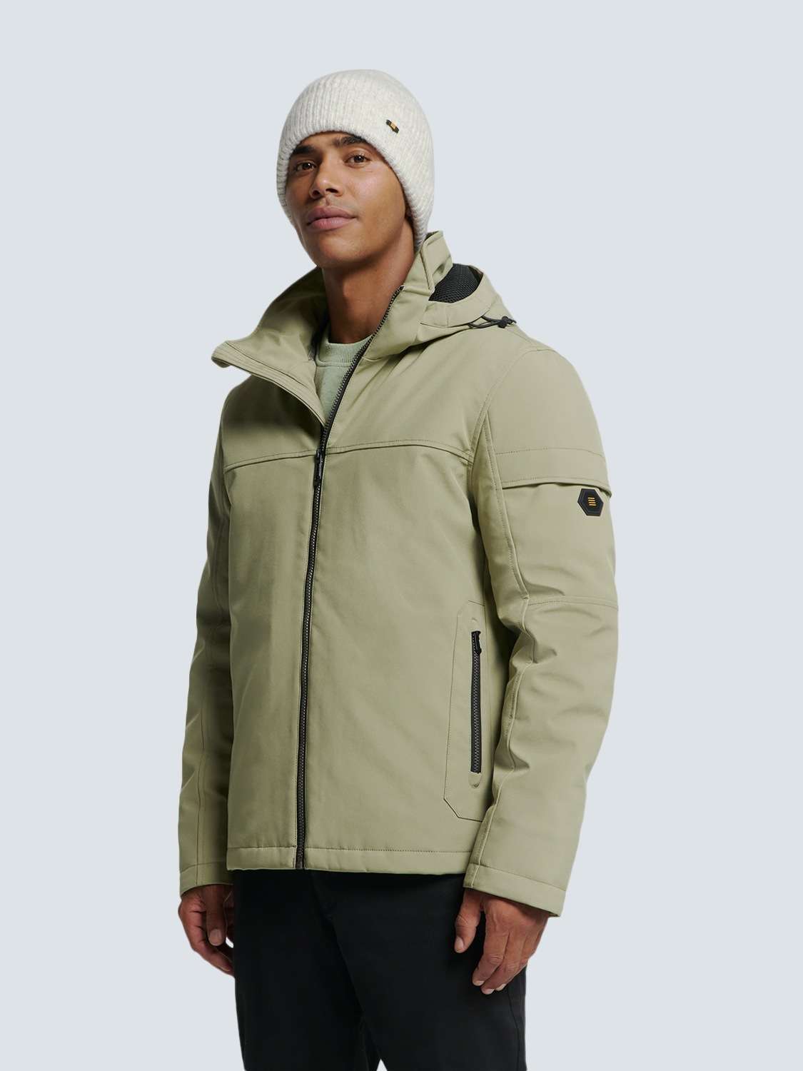 Куртка из софтшелла»No Excess Softshell-Kapuzenjacke«