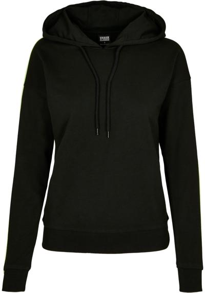 Толстовка с капюшоном »Urban Classics Damen Ladies Neon Shoulder Stripe Hoody«