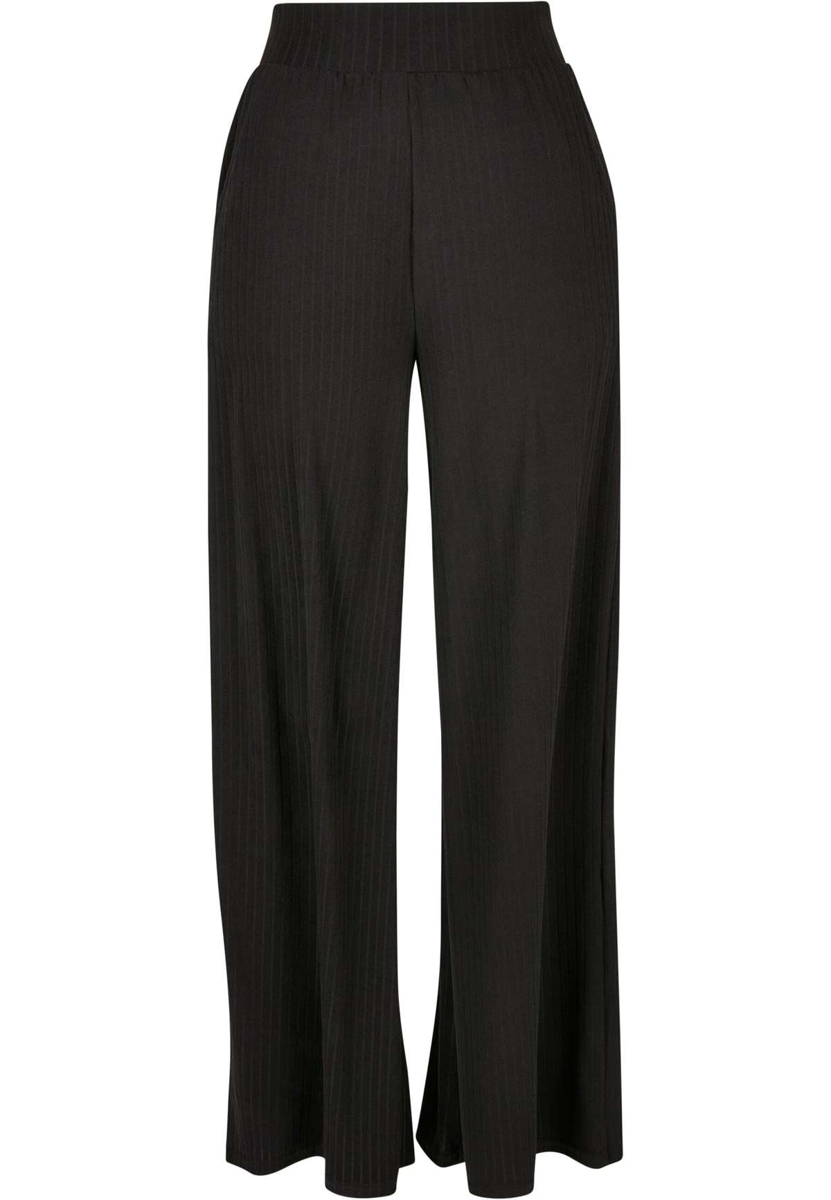 Тканевые брюки »Urban Classics Damen Ladies Rib Jersey Wide Leg Pants«