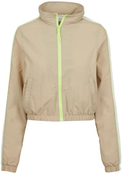 Всепогодная куртка Urban Classics Damen Ladies Short Piped Track Jacket