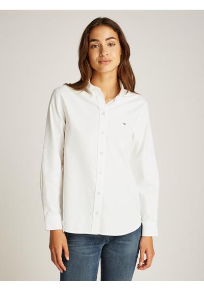 Блузка-рубашка с вышивкой логотипа TJW REG OXFORD SHIRT