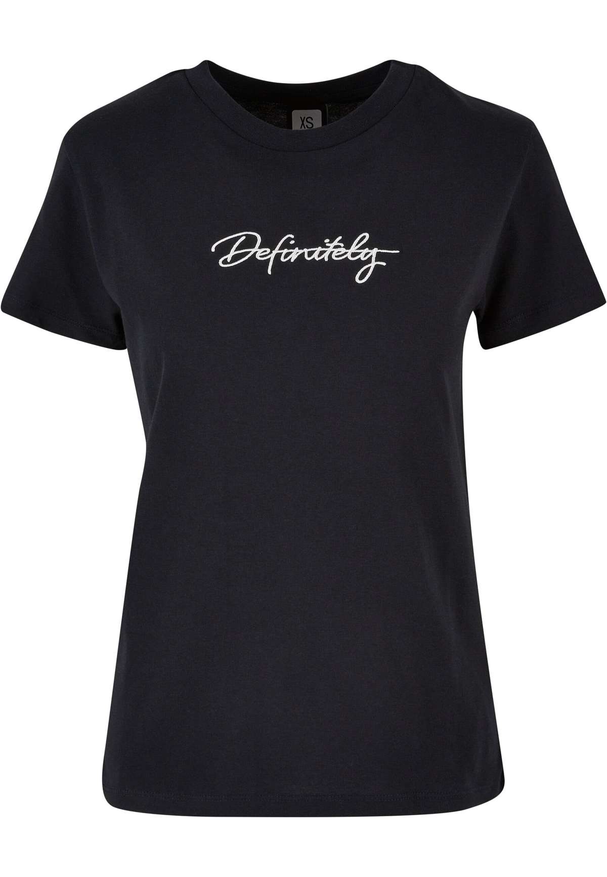 футболка »Damen  Handwriting Definitely Embroidery T-Shirt«