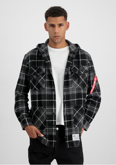 Толстовка с капюшоном Men - Shirts Flannel Hoodie Shirt