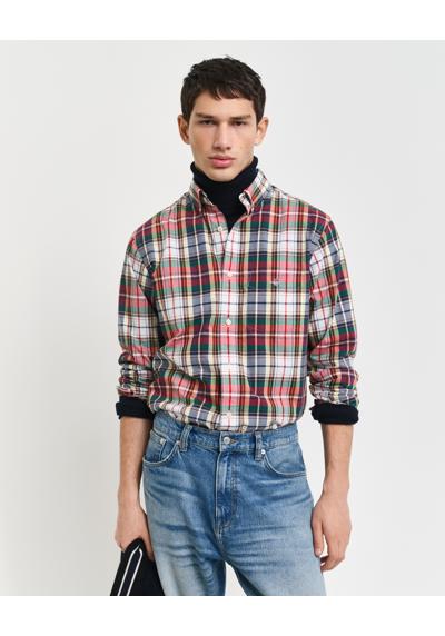 Рубашка в клетку»REG POPLIN TARTAN CHECK SHIRT«