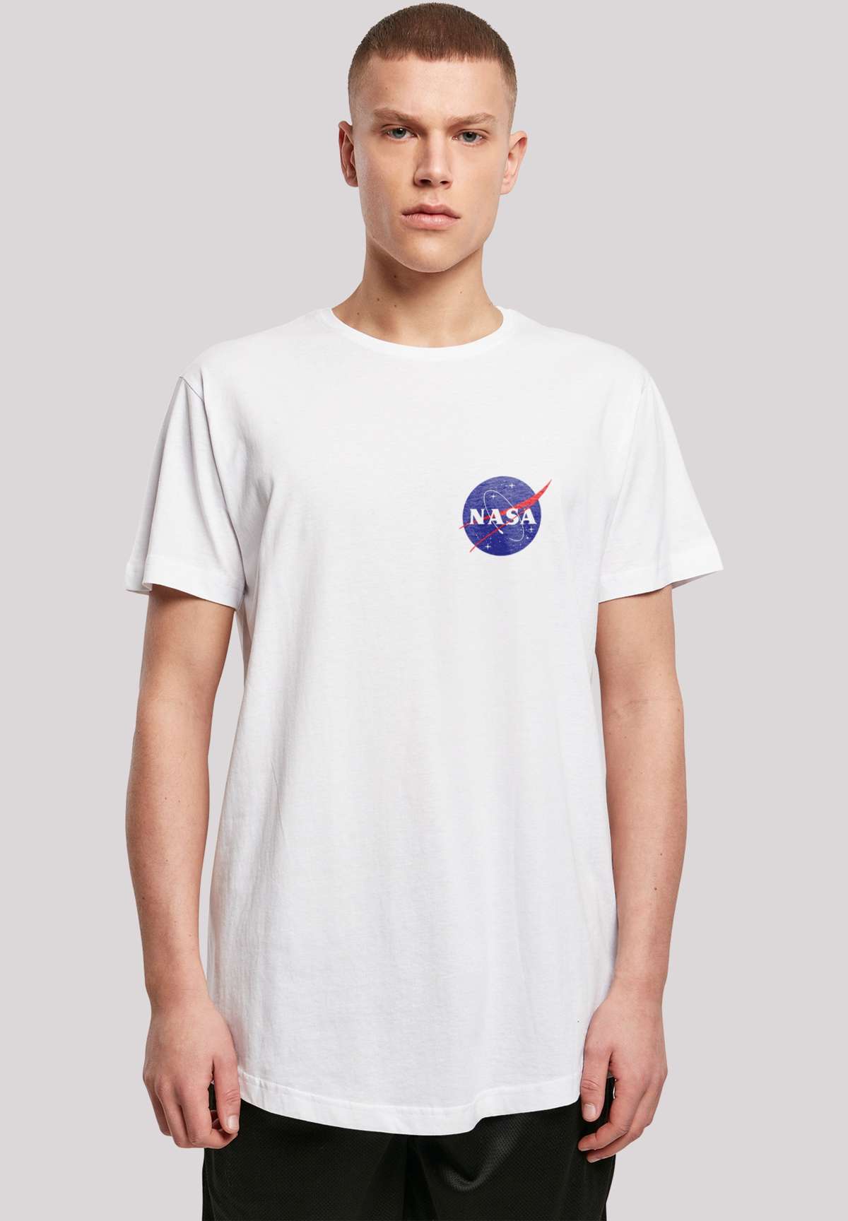 футболка»NASA Classic Insignia Chest Logo White«