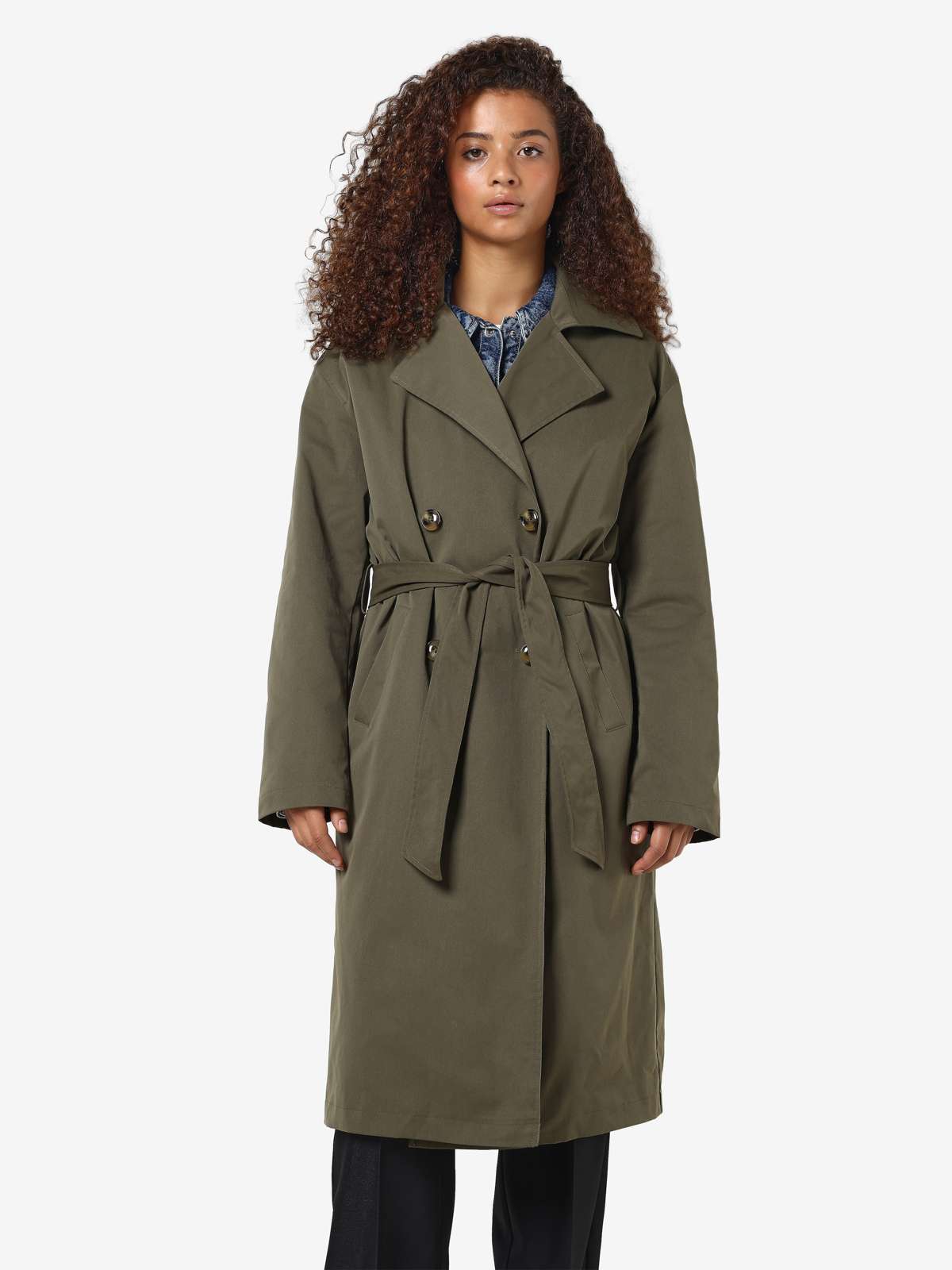 Тренч NMMANYA L/S TRENCHCOAT NOOS