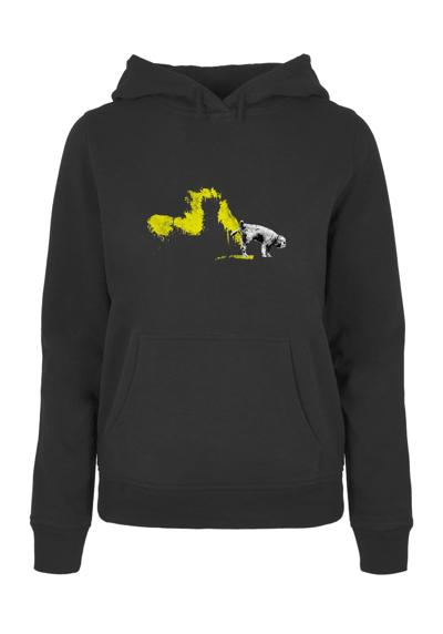 Толстовка с капюшоном »Damen Ladies Wizz Dog Hoody«