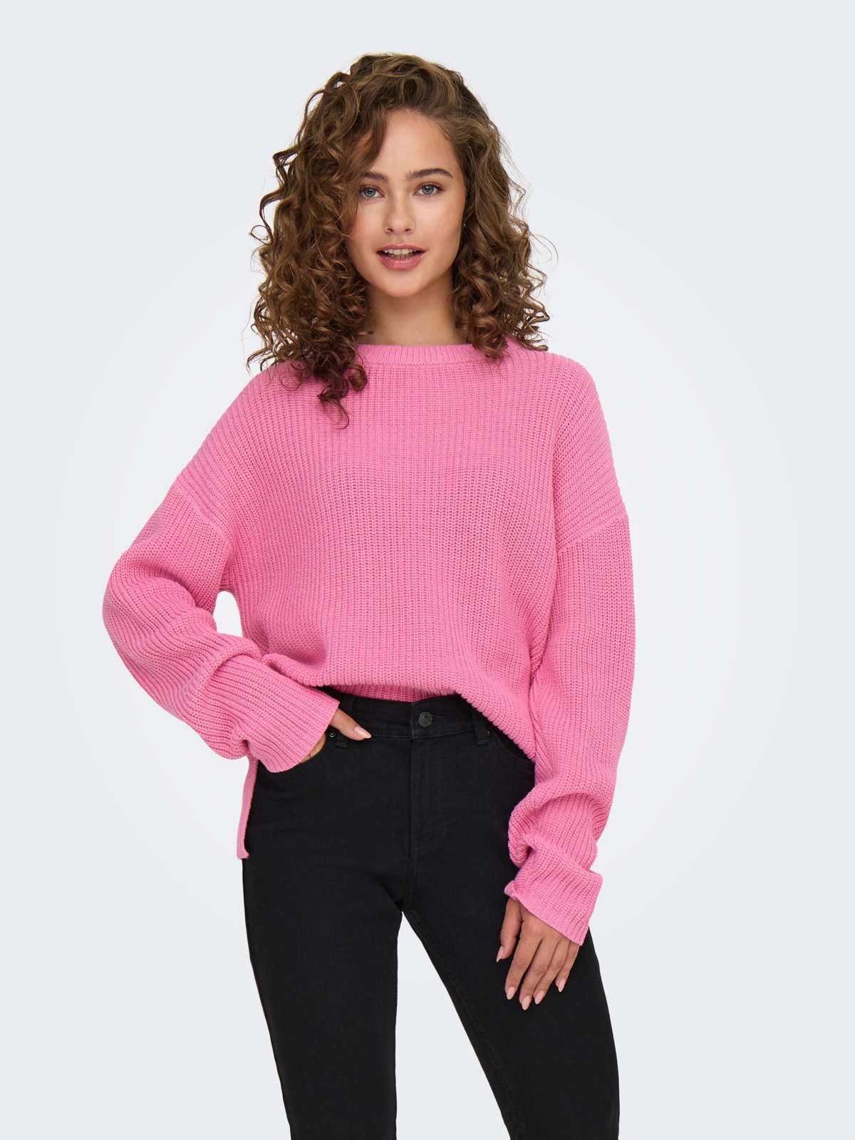 Свитер с круглым вырезом ONLLUNA LS O-NECK PULLOVER KNT NCA