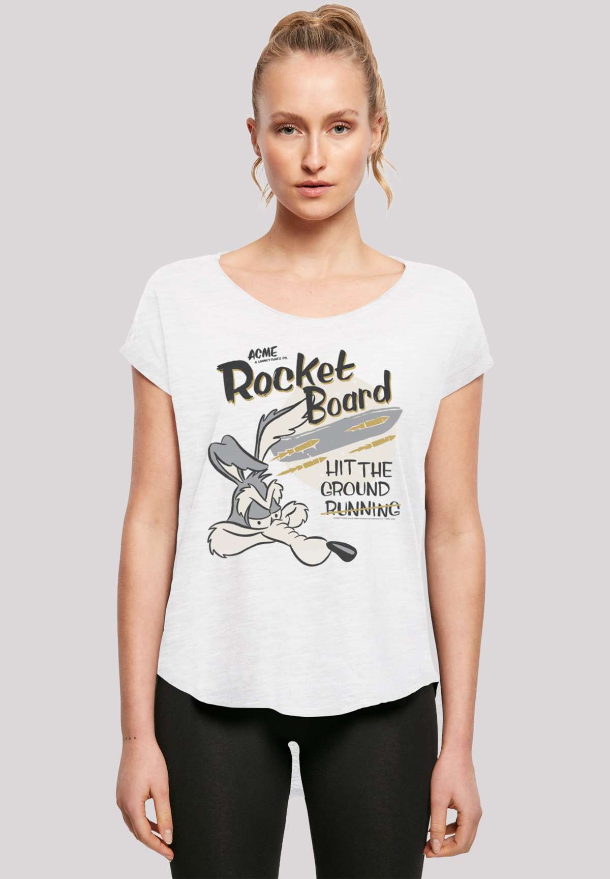 футболка »Looney Tunes Wile E Rocket Board Cartoon«