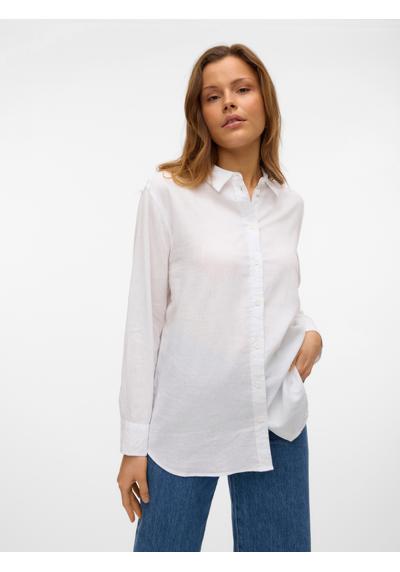 Рубашка-блузка VMLINN LINEN LS SHIRT WVN NOOS