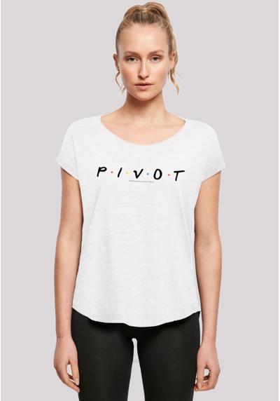 футболка Long Cut T Shirt `FRIENDS TV Serie Pivot Logo`