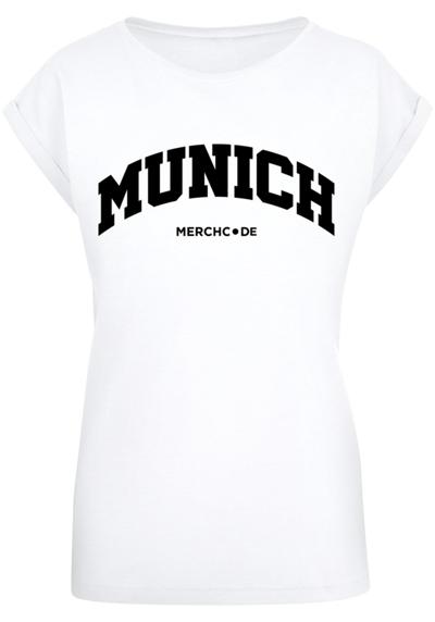 футболка Damen Ladies Munich Wording - T-Shirt