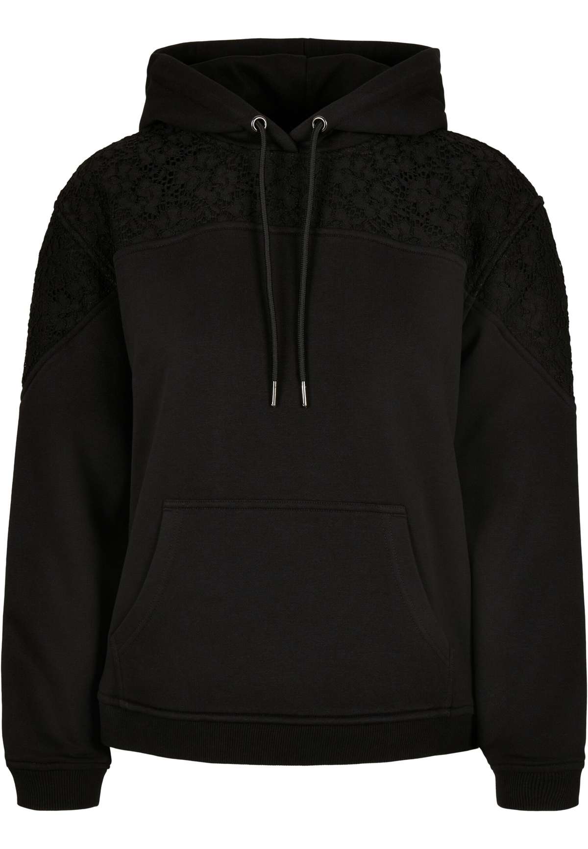 Толстовка с капюшоном »Urban Classics Damen Ladies Lace Inset Hoody«