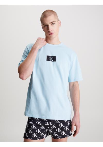 Футболка с фирменным лейблом Calvin Klein»S/S CREW NECK«