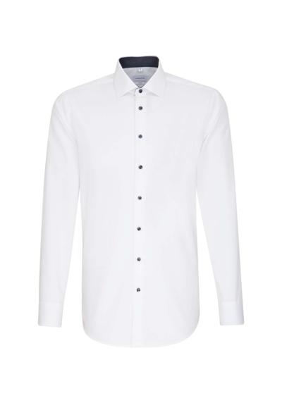 Деловая рубашка, X-Slim, удлиненные рукава, простой воротник «Кент»