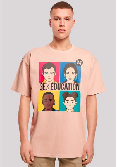 футболка»Sex Education Teen Illustrated«