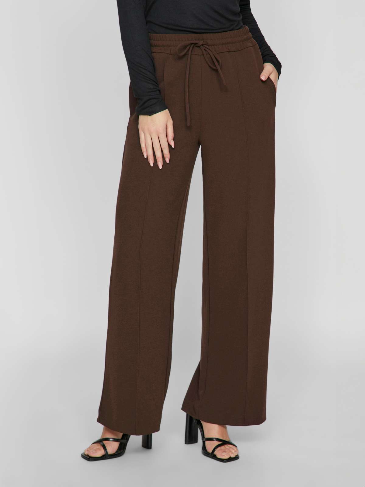 Брюки без застежки »VICLUA HW WIDE PANTS-NOOS«