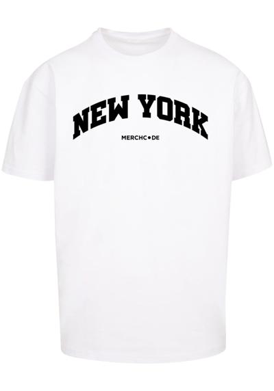 футболка Herren New York Wording - Heavy Oversize Tee