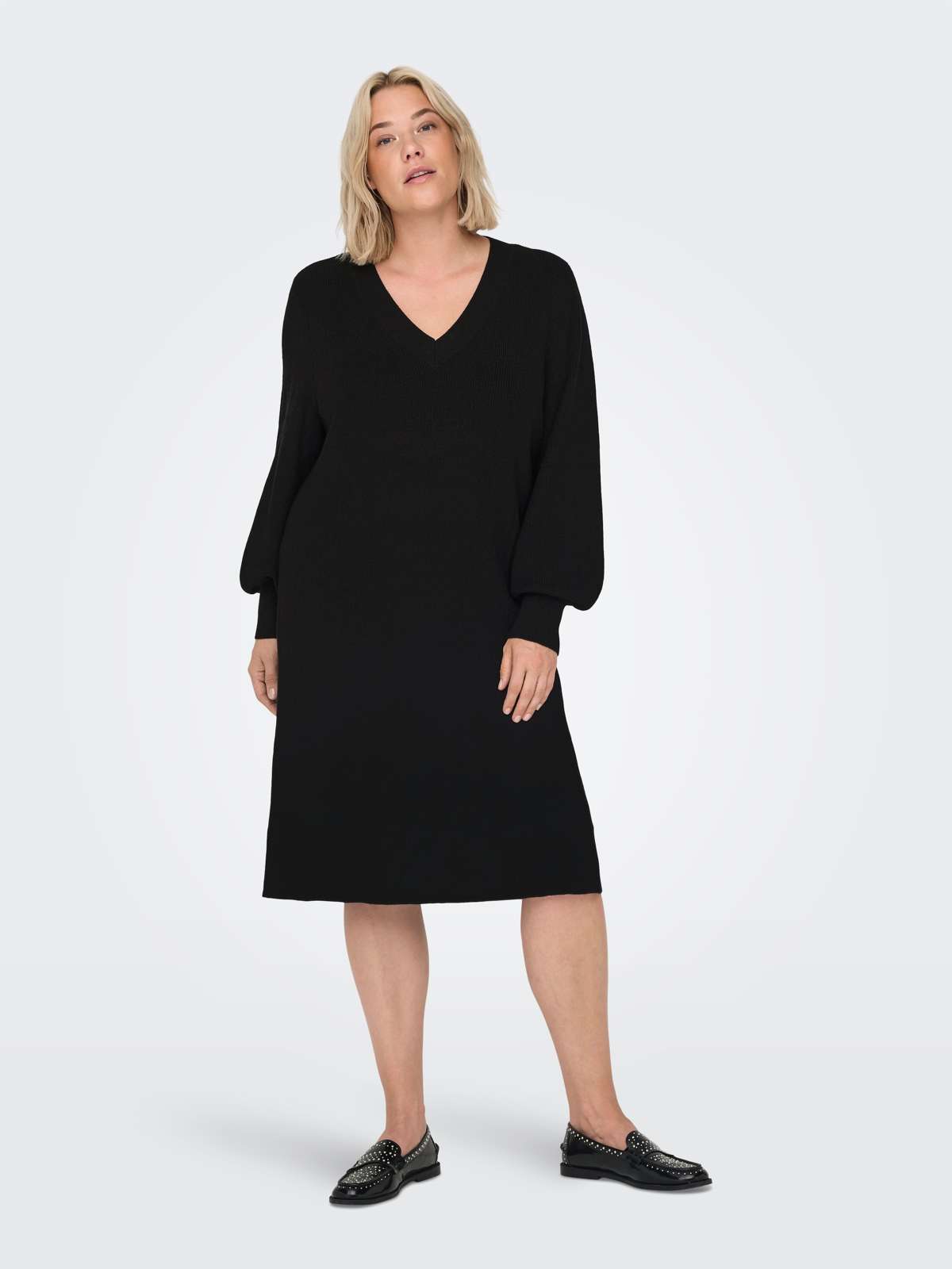 Трикотажное платье CARKATIA LS V-NECK DRESS KNT NOOS